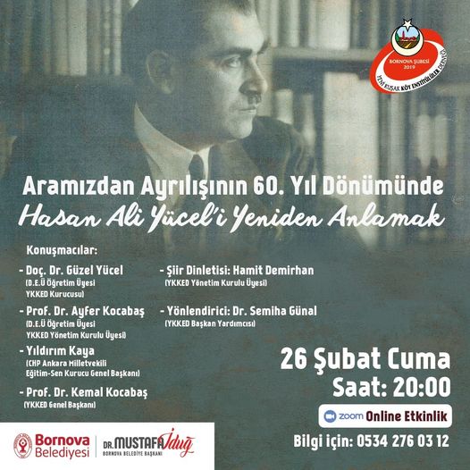 HASAN ALİ YÜCELİ ANMA PROGRAMI