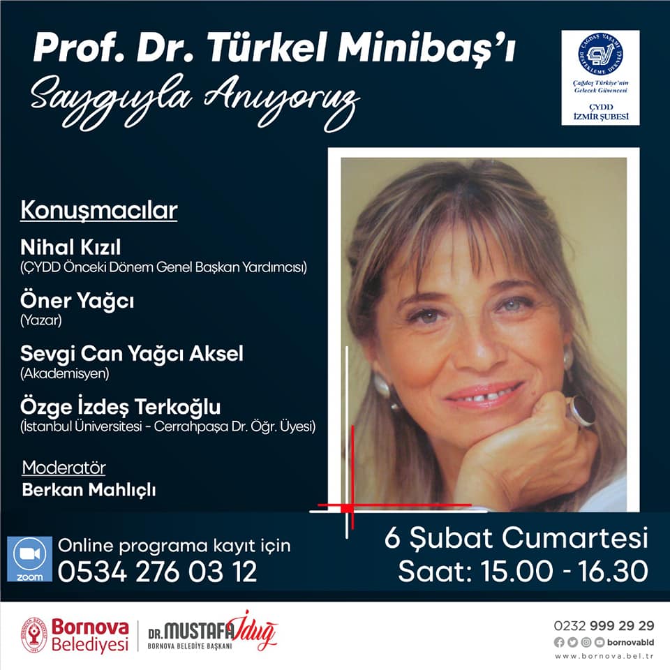 TÜRKEL MİNİBAŞI ANMA PROGRAMI