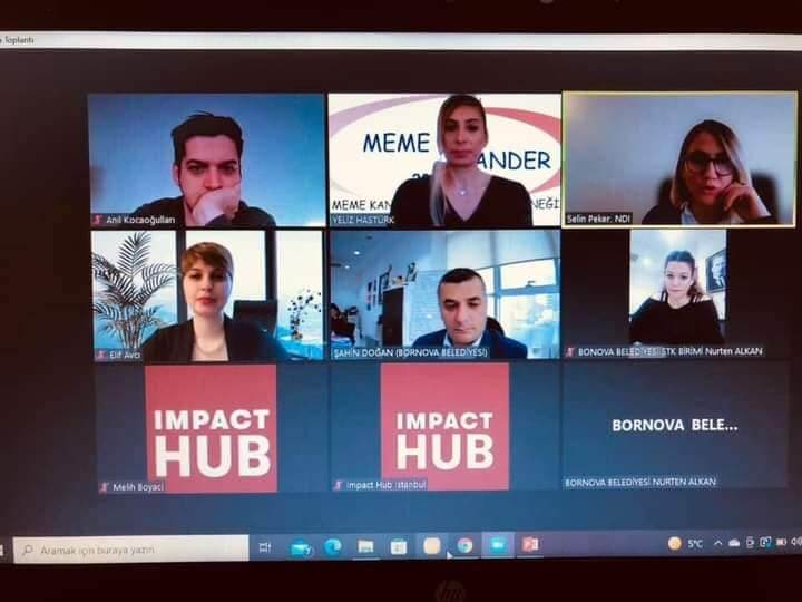 NDI Türkiye ve Impact Hun İstanbul ortaklığında yürütülen KATILIYORUZ Programı