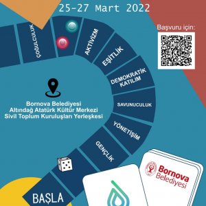 Bornova Belediyesi, sivil toplum kuruluşları için Geleceğe Oynuyoruz Kutu Oyunu Tasarımı Yarışması (Ideathon) düzenliyor.