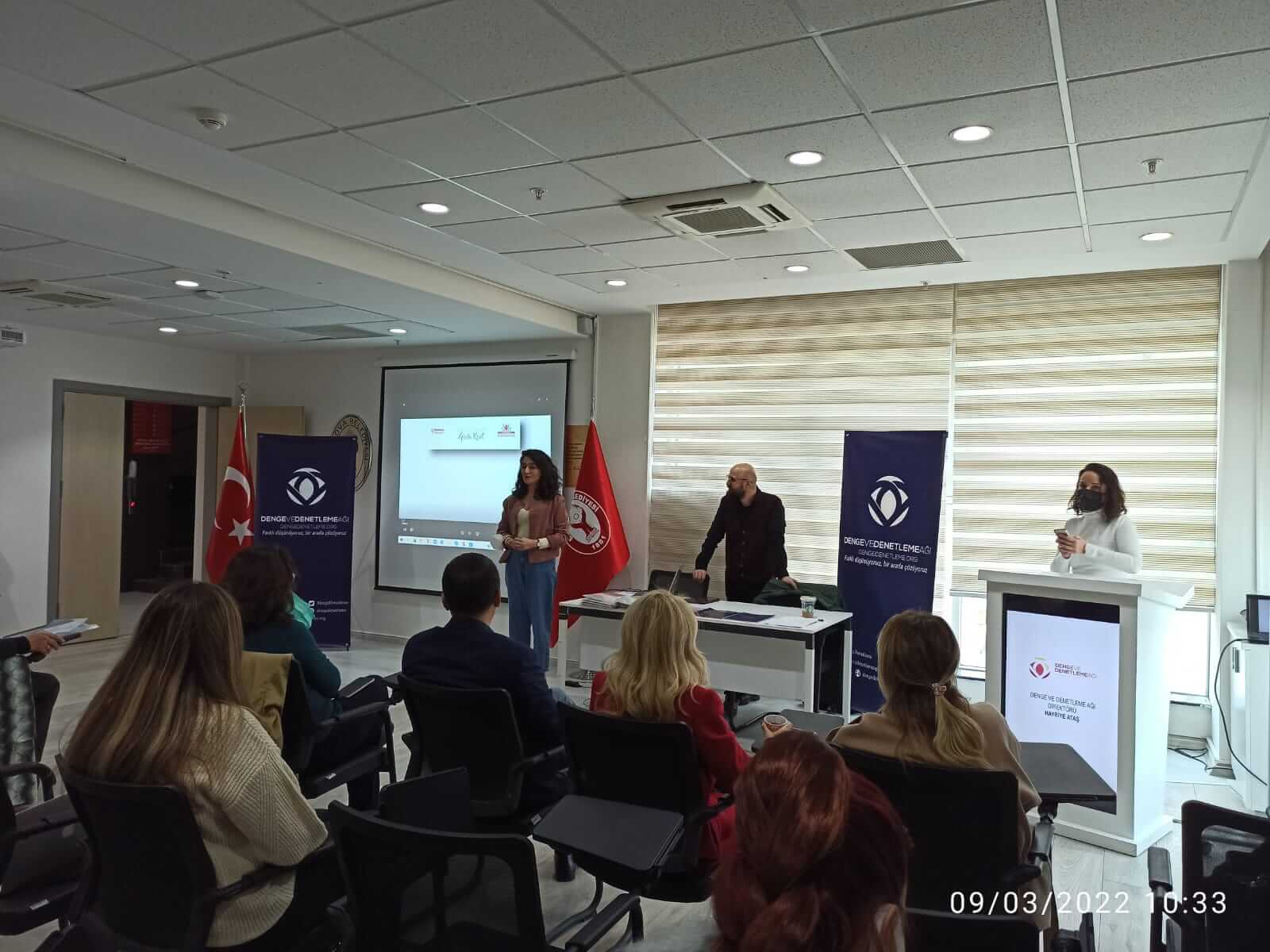 Denge ve Denetleme Ağı Sivil Toplum Buluşmalarını STK Yerleşkemizde Gerçekleştirdi.