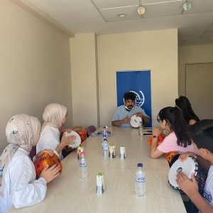 Birleşmiş Milletler Göç Kuruluşu Derneği STK Yerleşkemizde çalışmalarına devam ediyor.